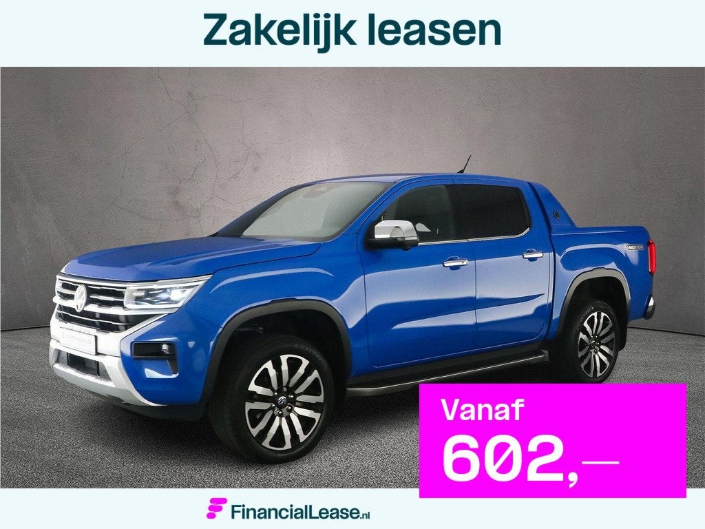 Volkswagen Amarok 3.0 TDI 241pk V6 4Motion Aventura | Trekha, Automaat, Gebruikt, 2993 cc, Blauw