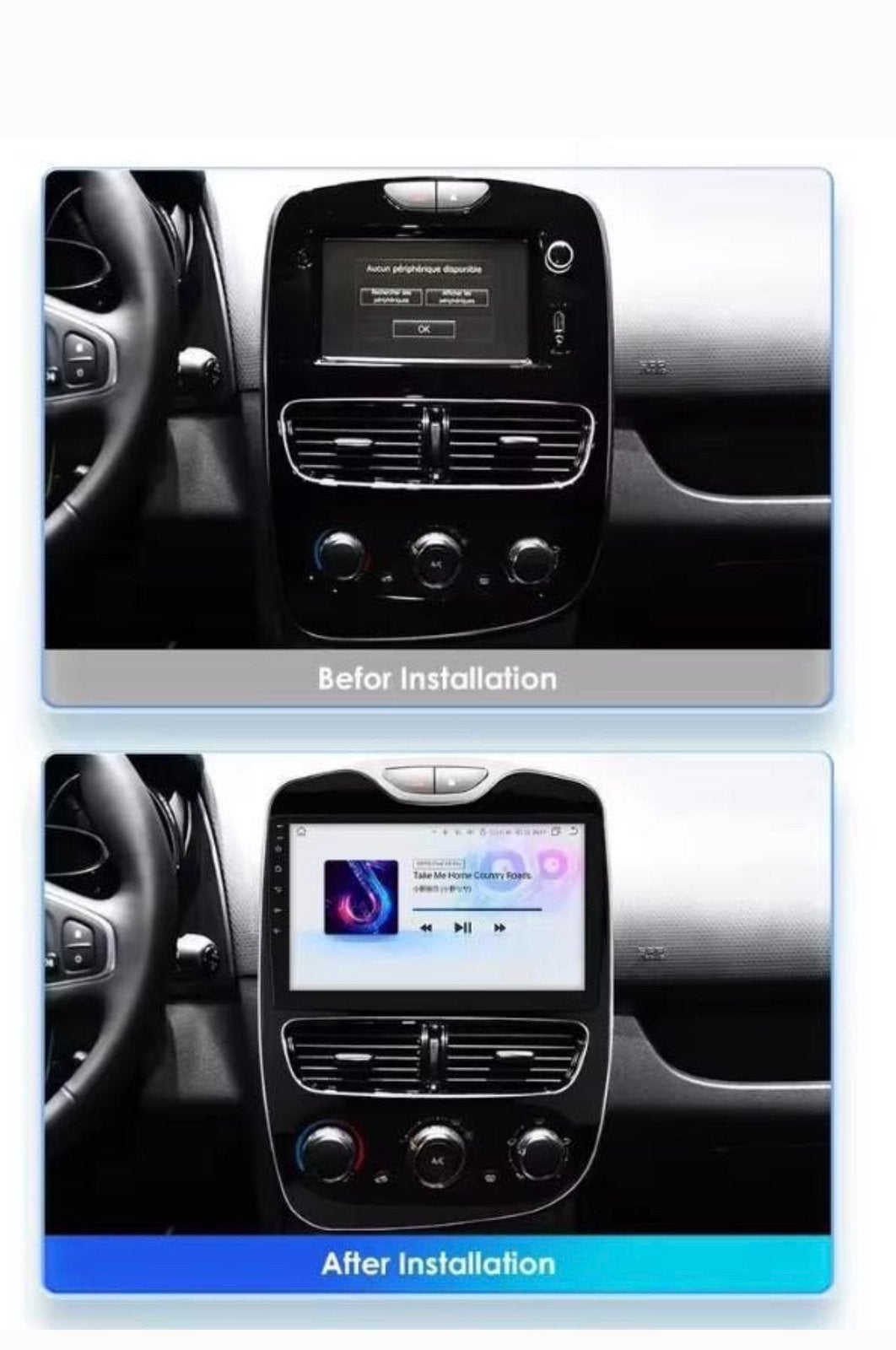 Renault Clio 4 | CarPlay & Android Auto | 2013-2018, Ophalen of Verzenden, Gebruikt
