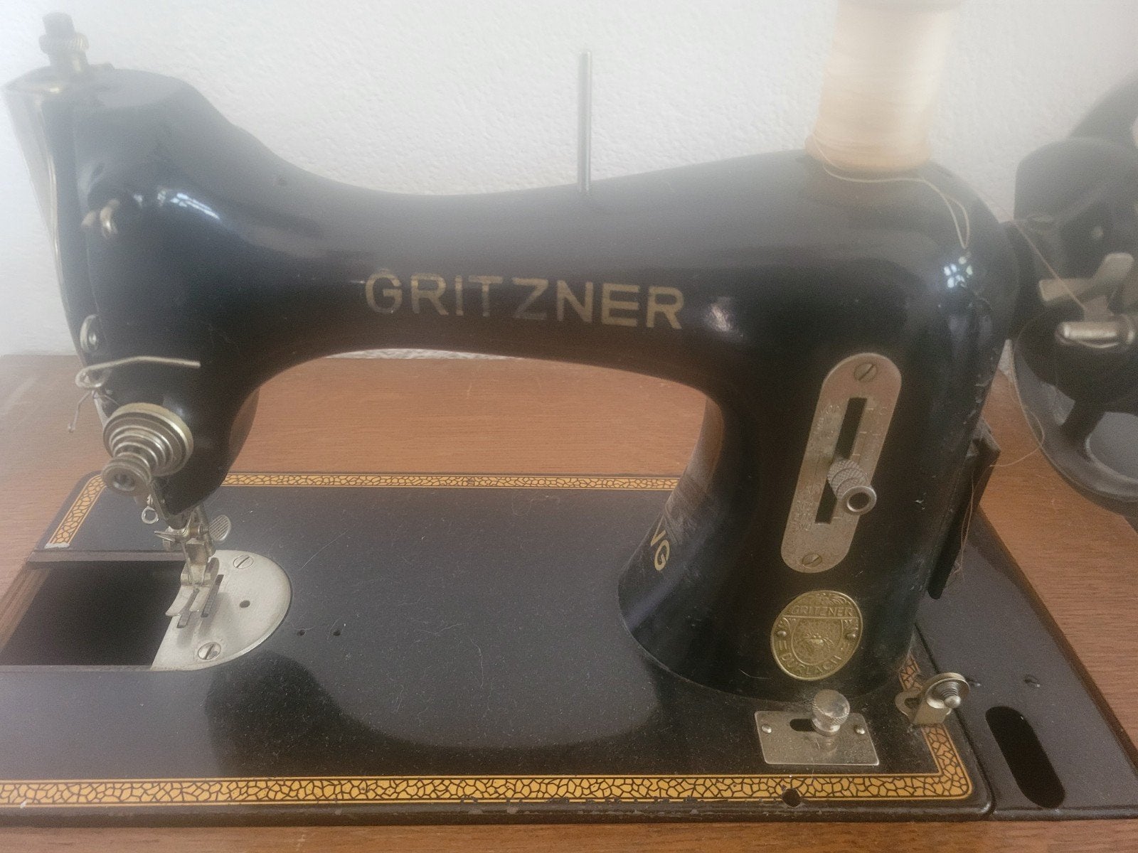 Gritzner naaimachine is gratis, Ophalen