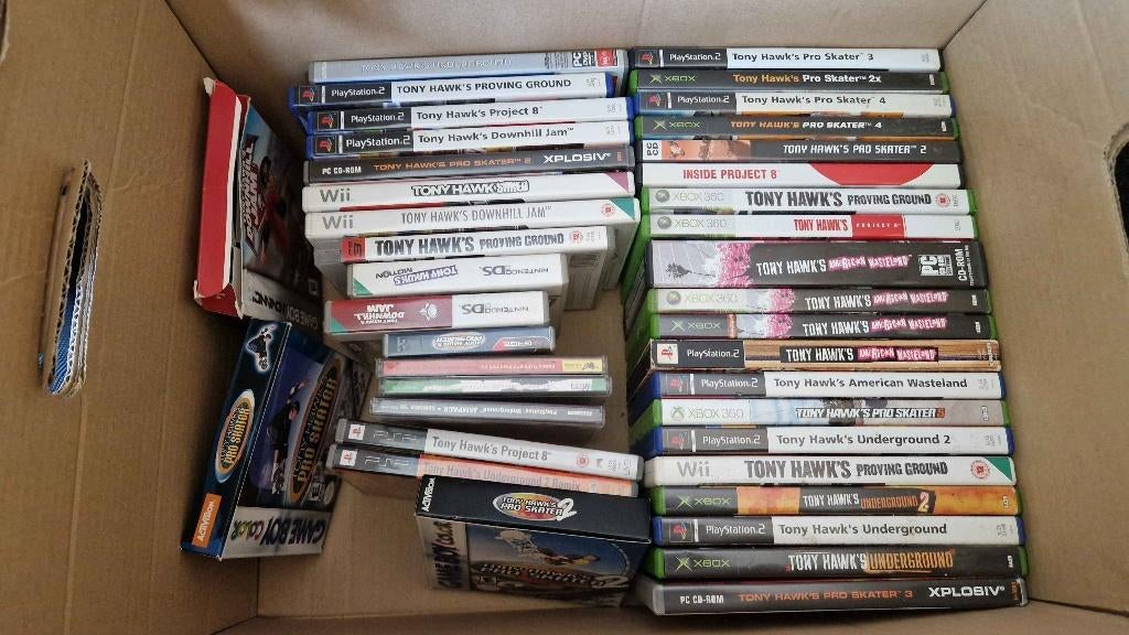Grote Tony Hawk Games Collectie, Gebruikt, 1 speler, Eén computer, Ophalen of Verzenden