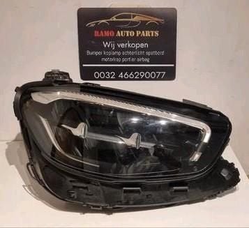 KOPLAMP MERCEDES E-KLASSE W213 RECHTS FACELIFT W2139067609, Gebruikt, -, Ophalen of Verzenden, -