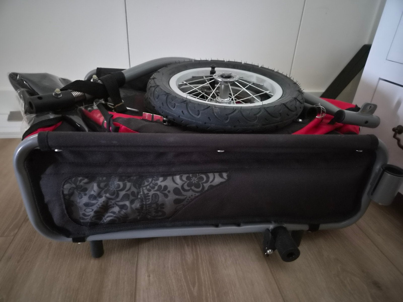 DOGGYRIDE Mini20 Hondenfietskar - Rood - Opvouwbaar, Opvouwbaar, Ophalen of Verzenden, Zo goed als nieuw, Hondenkar