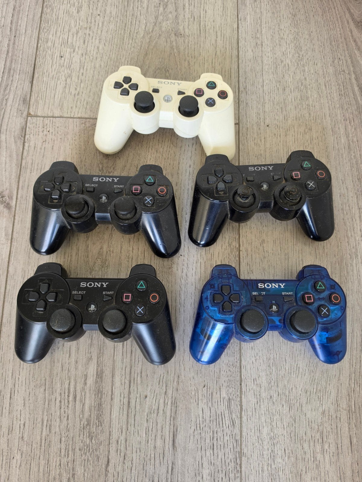 Playstation 3 met 5 controllers en 9 complete spellen, Ophalen, Online, Gebruikt, 2 spelers