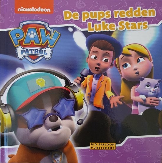 Boek Paw Patrol - De Pups Redden Luke Stars, Nickelodeon, Fictie algemeen, Jongen of Meisje, Ophalen of Verzenden