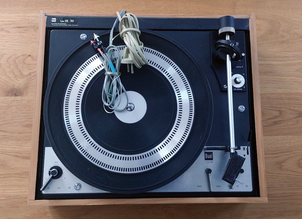 Dual 1219 Platenspeler, Ophalen, Platenspeler, Dual, Gebruikt