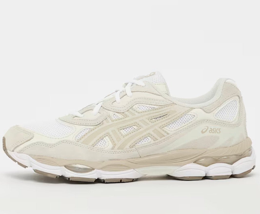 Asics gel nyc beige, Kleding | Dames, Beige, Ophalen of Verzenden, Sneakers of Gympen, Gedragen