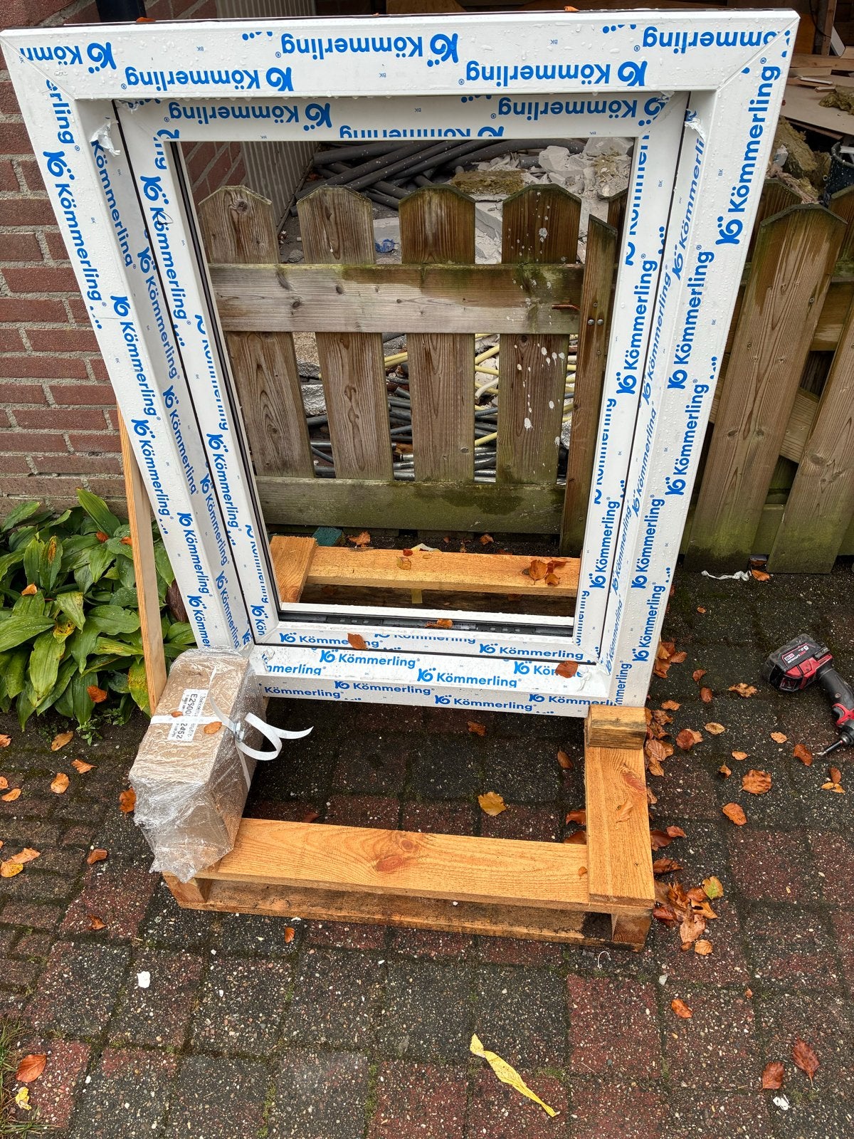 Nieuw K-Vision Trend Kunststof Draai-Kiep Kozijn 110x80cm, Ophalen, Gevelraam of Ruit, 80 tot 120 cm, Nieuw