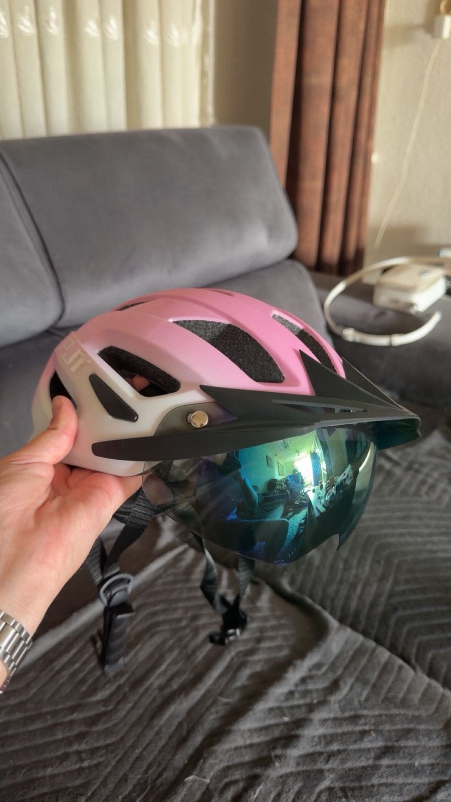 Racefiets helm, Ophalen, Zo goed als nieuw, Benzine, Overige modellen
