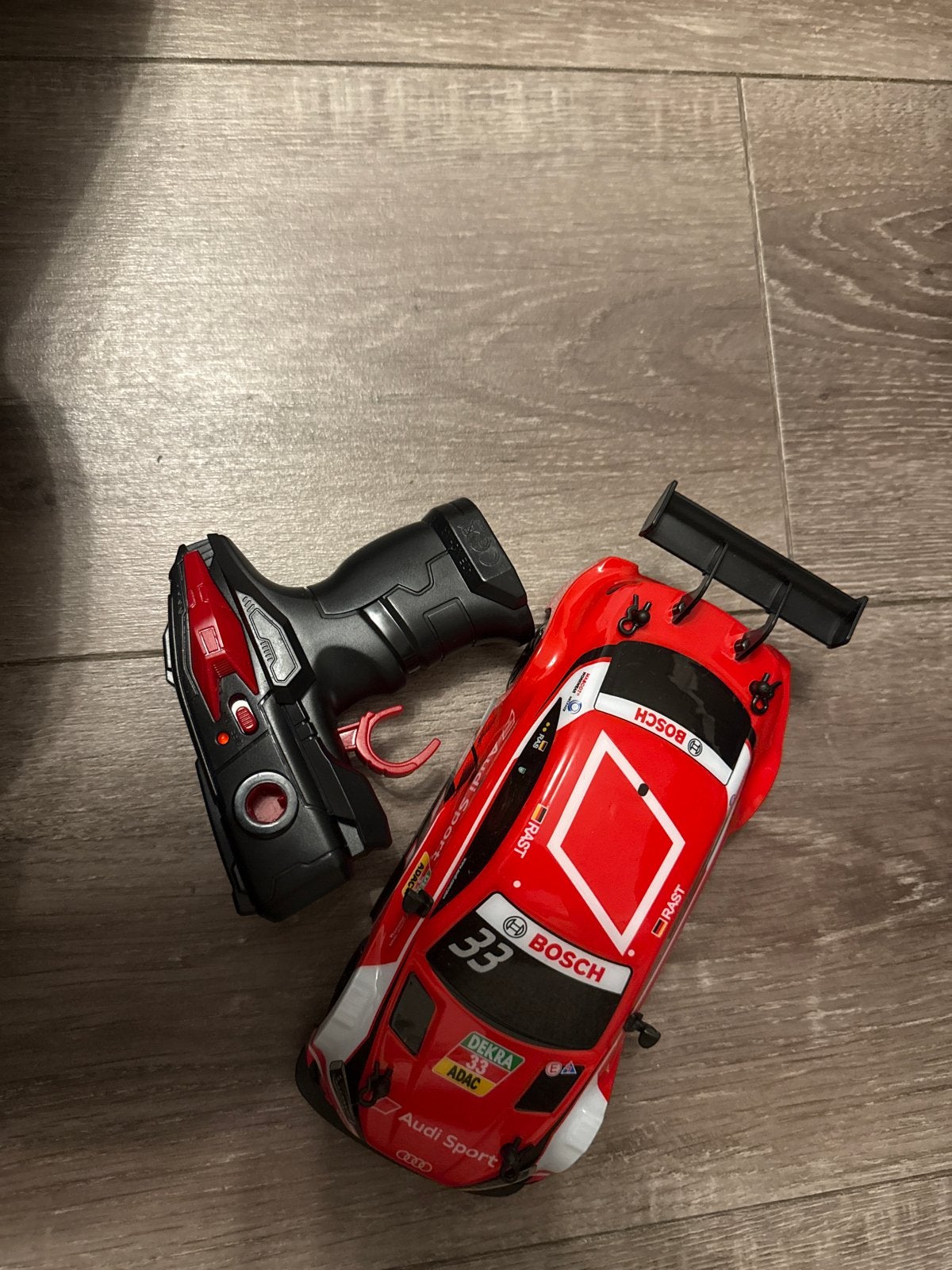 RC Auto Audi Sport met afstandsbediening, Hobby en Vrije tijd, Elektro, Gebruikt, Ophalen of Verzenden, Auto onroad