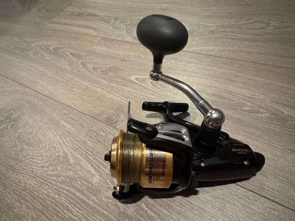 Shimano 8000D USA, Ophalen of Verzenden, Gebruikt, Molen