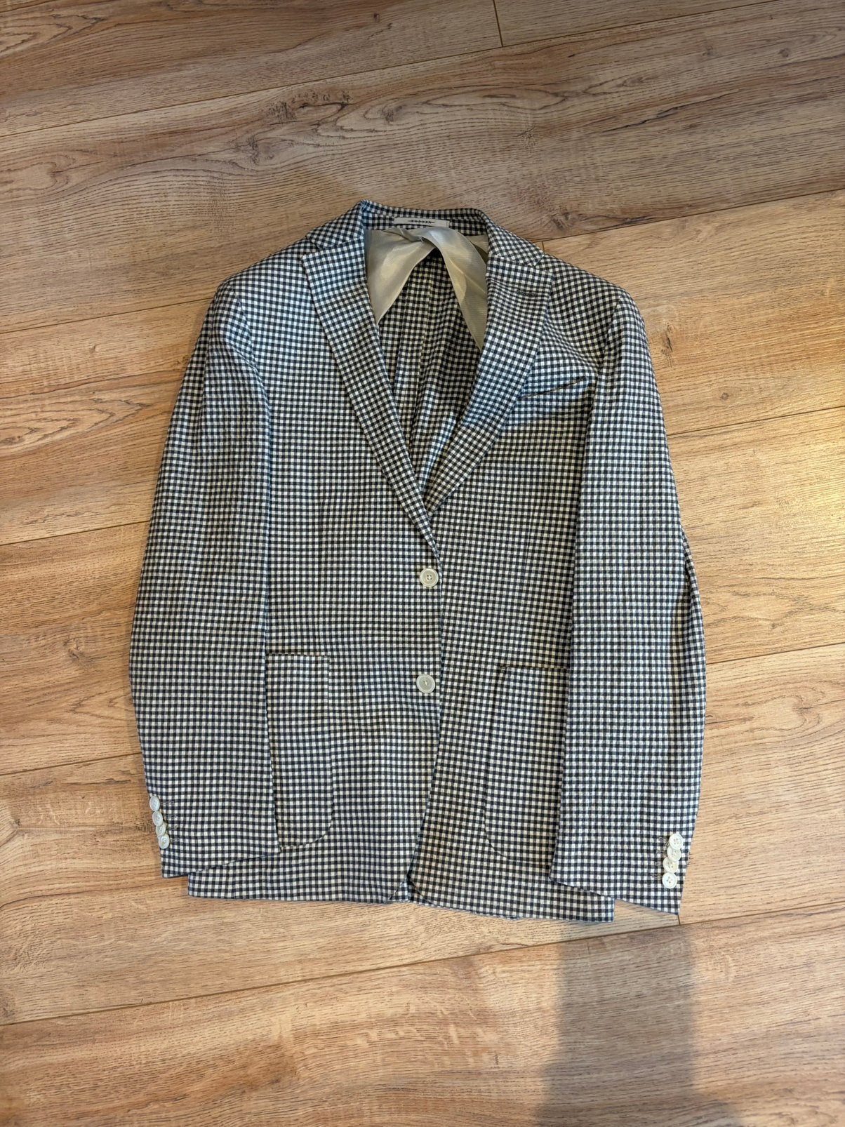 Van gils colbert 48, Ophalen of Verzenden, Zo goed als nieuw, Maat 48/50 (M), Blauw