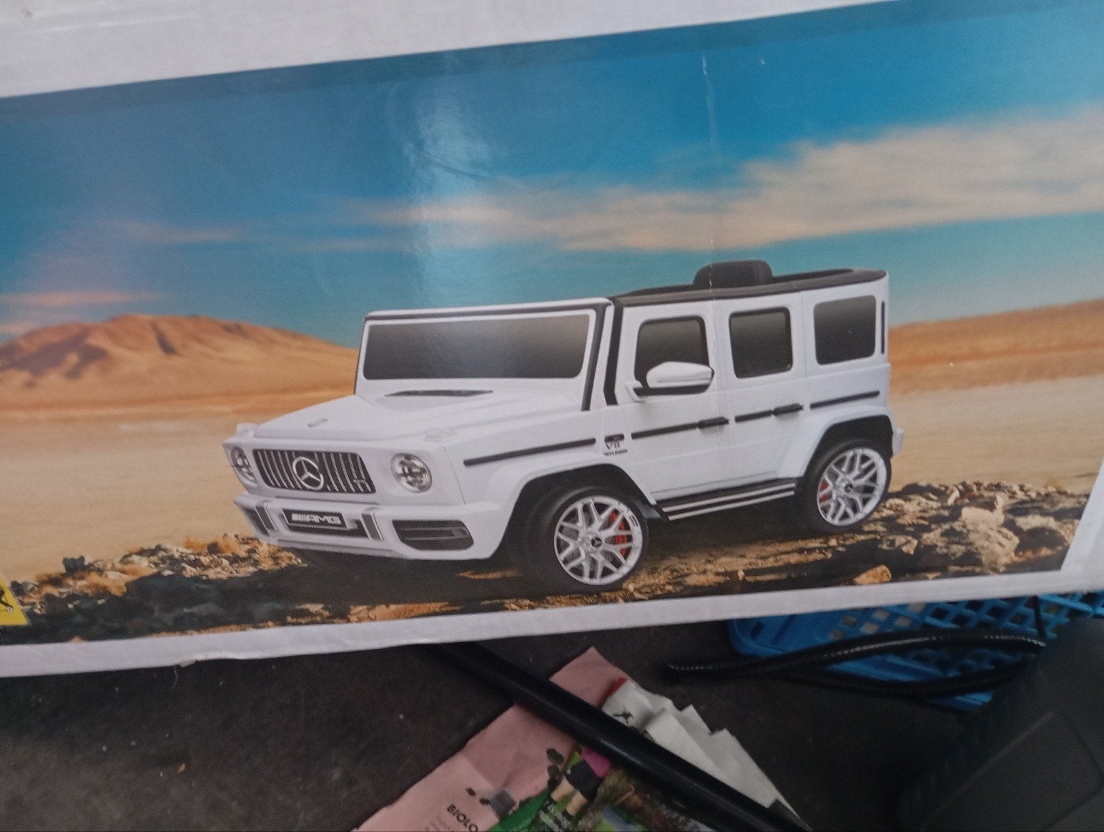 Nieuwe Mercedes AMG Kinderauto met Afstandsbediening, Ophalen of Verzenden, Nieuw, Afstandsbediening