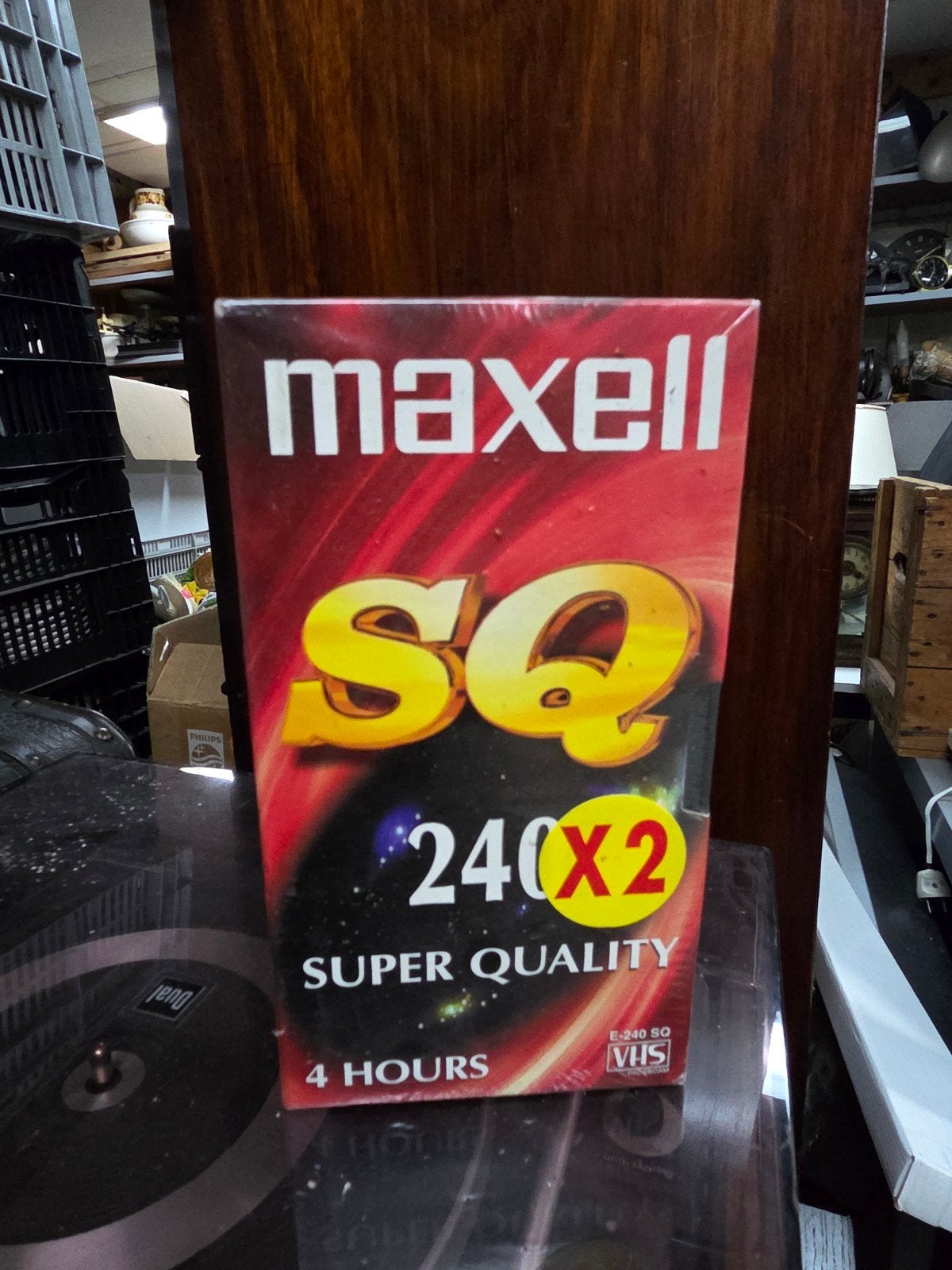 Maxell SQ 240 (x2) Super Quality VHS videobanden, Cd's en Dvd's, Ophalen of Verzenden, Nieuw in verpakking, VHS