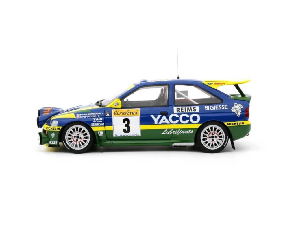 FORD ESCORT RS COSWORTH BLAUW RMC OTTO MOBILE 1/18 OT1028, Hobby en Vrije tijd, Modelauto's | 1:18, Verzenden, Nieuw, Auto, OttOMobile