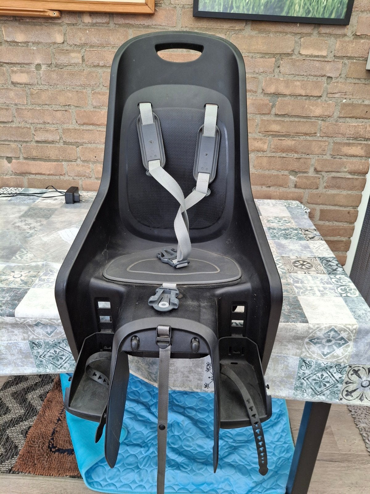 POLYSPORT FIETSSTOELTJE ACHTEROP, Ophalen of Verzenden, Gebruikt, Voetsteuntjes