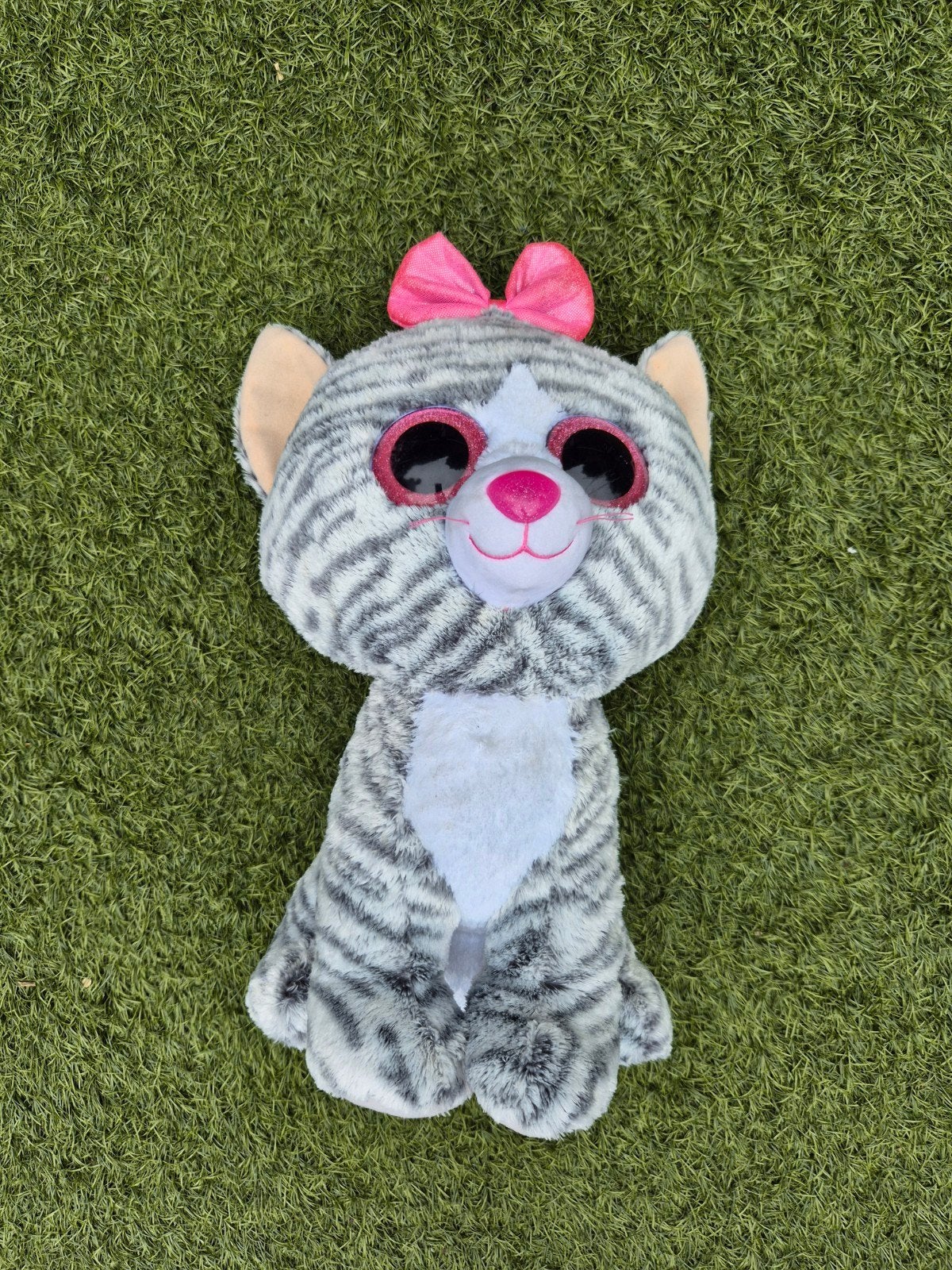 Ty Beanie Boo's Kiki kat XL knuffel - nieuwstaat -, Kinderen en Baby's, Speelgoed | Knuffels en Pluche, Ophalen of Verzenden, Nieuw