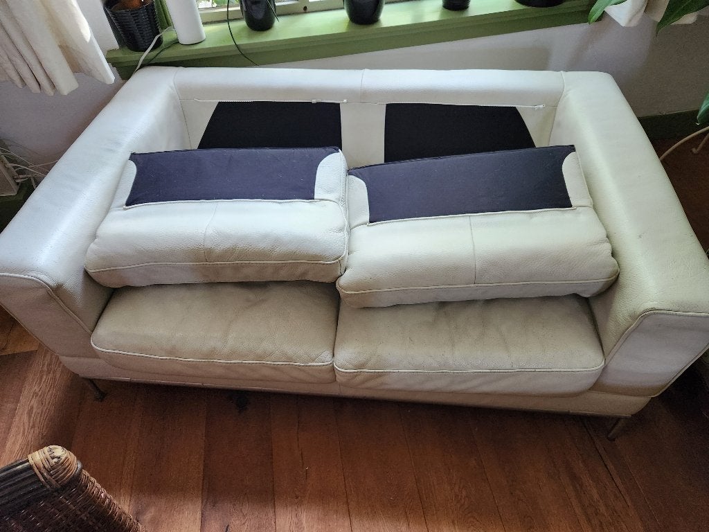 IKEA Arild Witleren 2.5-zits Bank, Ophalen, Gebruikt, 150 tot 200 cm, Tweepersoons