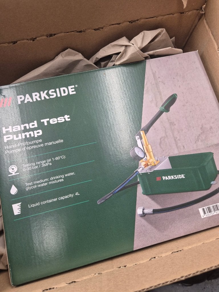 gereedschap hand test pomp, Ophalen of Verzenden, Nieuw, Overige typen, Parkside