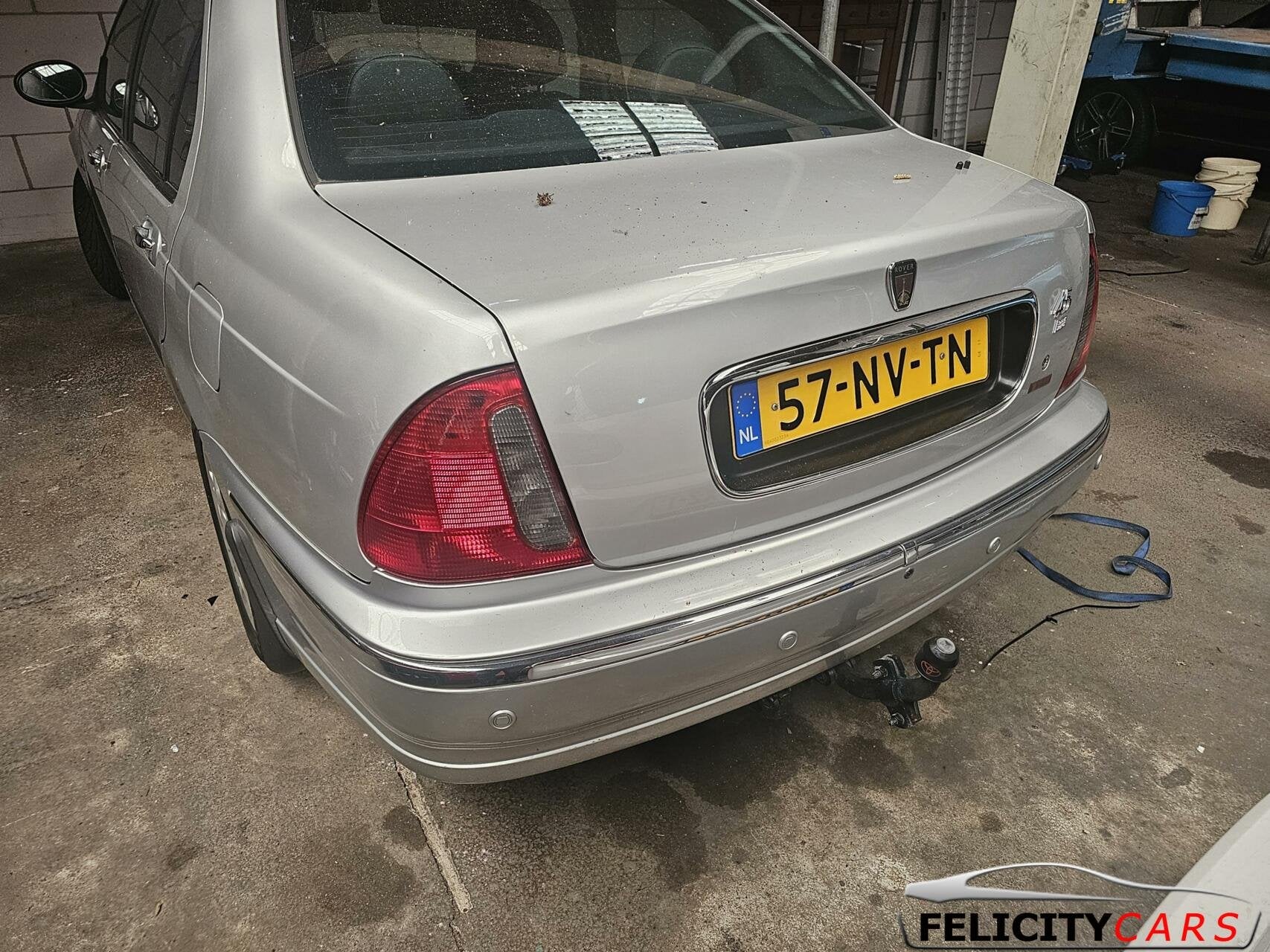 Rover 45 1.8 Club CVT aut. 79.000 nap leer, Auto's, Elektrische ramen, 4 cilinders, 1796 cc, Origineel Nederlands