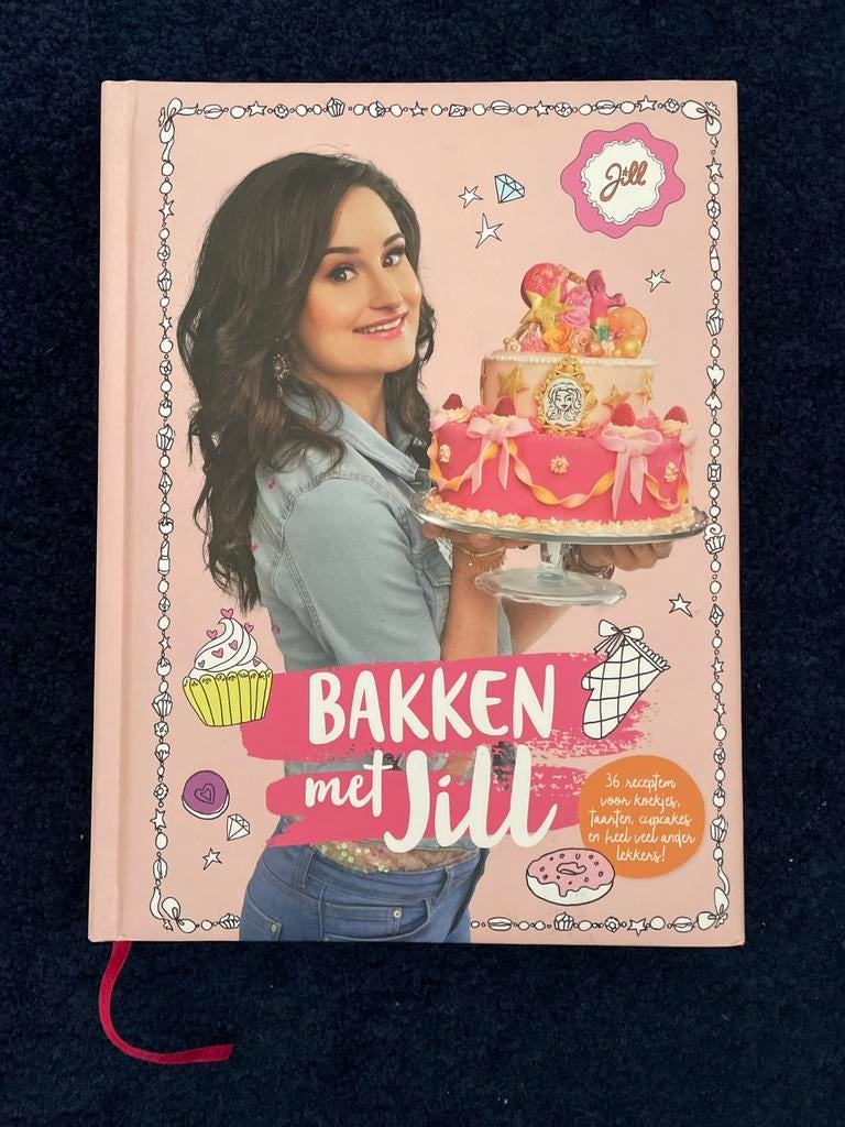 Bakken met Jill - Receptenboek voor taarten en koekjes, Boeken, Kookboeken, Ophalen of Verzenden, Zo goed als nieuw, Taart, Gebak en Desserts