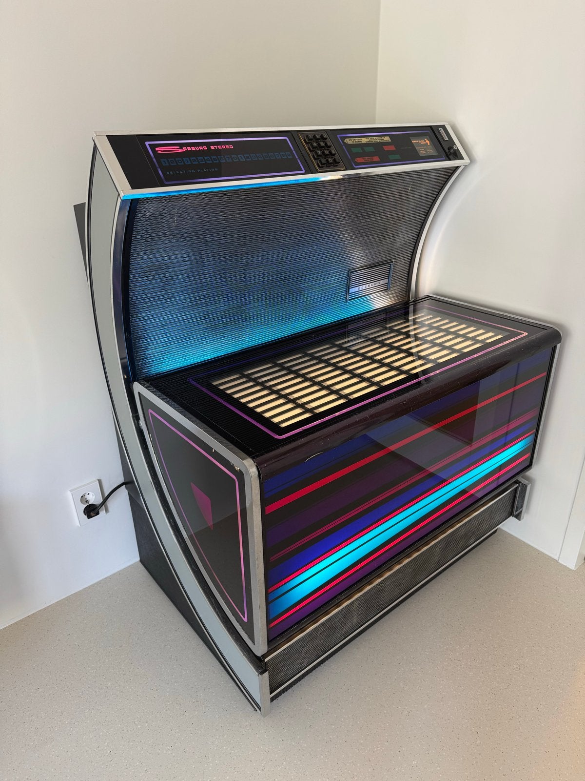 Jukebox Seeburg EU SC1 - defect selectiemechanisme, Verzamelen, Automaten | Jukeboxen, Ophalen, Gebruikt, 1970 tot heden, Seeburg