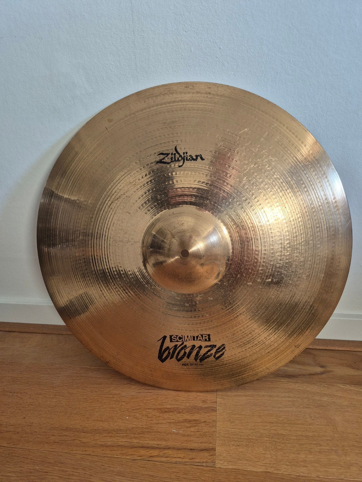 Zildjian Scimitar Bronze Ride 20 inch bekken, Ophalen of Verzenden, Gebruikt, Overige merken