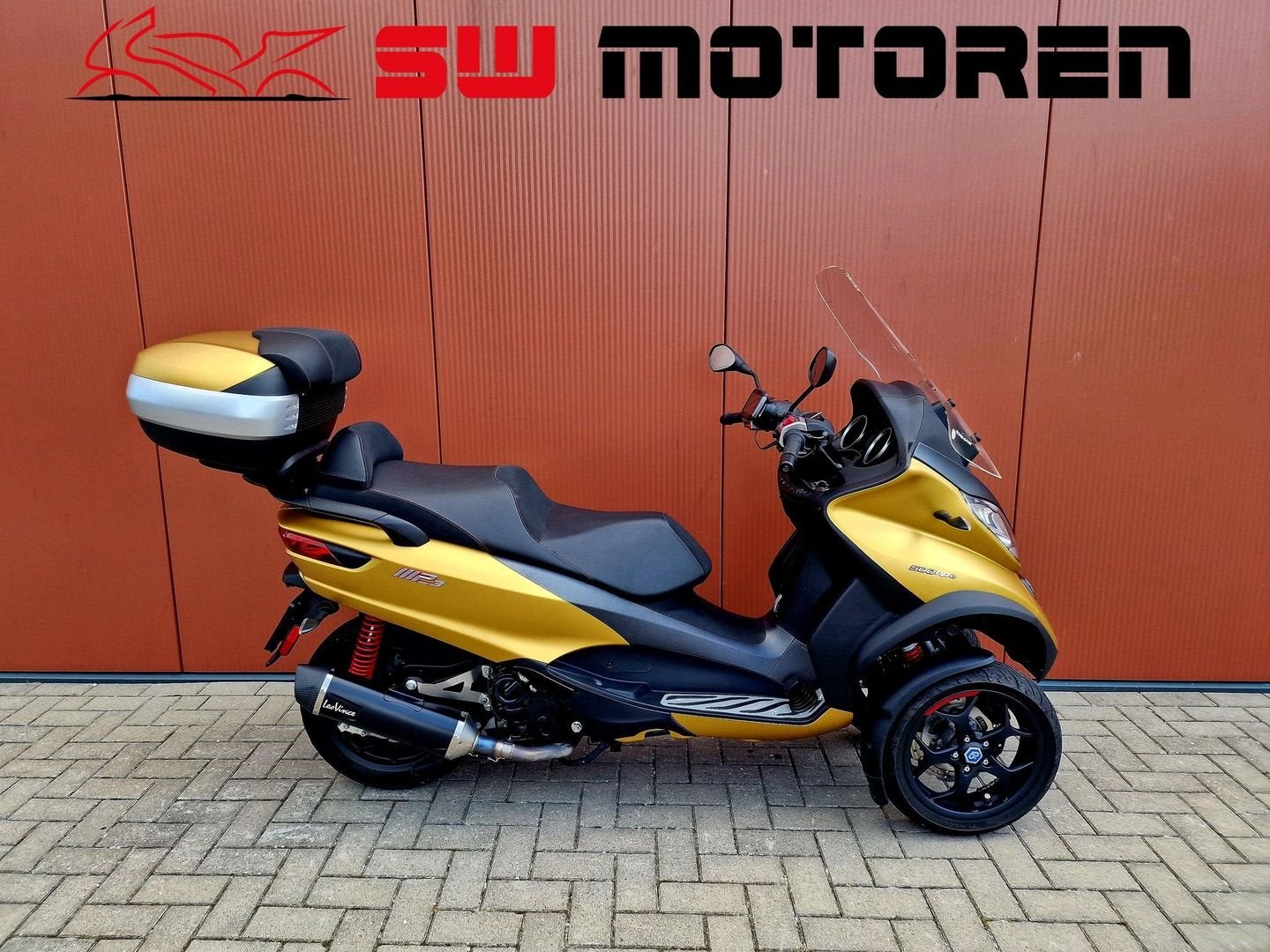 PIAGGIO MP3 500 SPORT HPE ABS ASR, LEOVINCE, JCOSTA, MP3 HPE, Motoren, Scooter, 493 cc, Onbekend, Onbekend