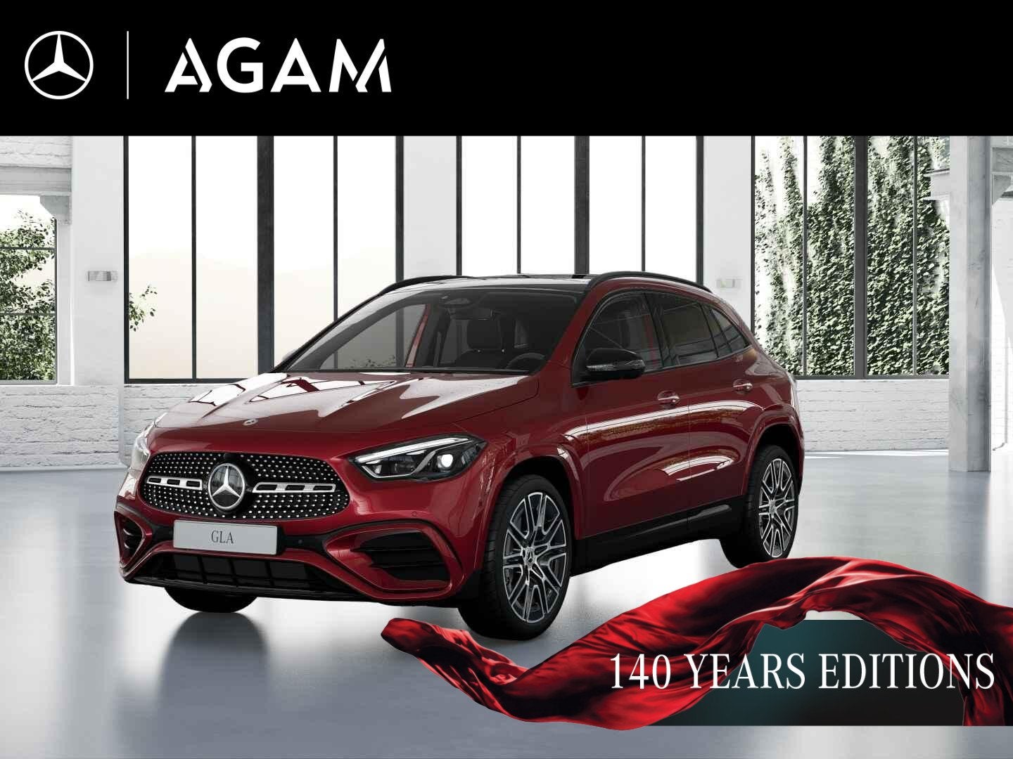 Mercedes-Benz GLA 250 e 140 Years Edition, 1800 kg, 16 kWh, 163 pk, Plug-in hybride