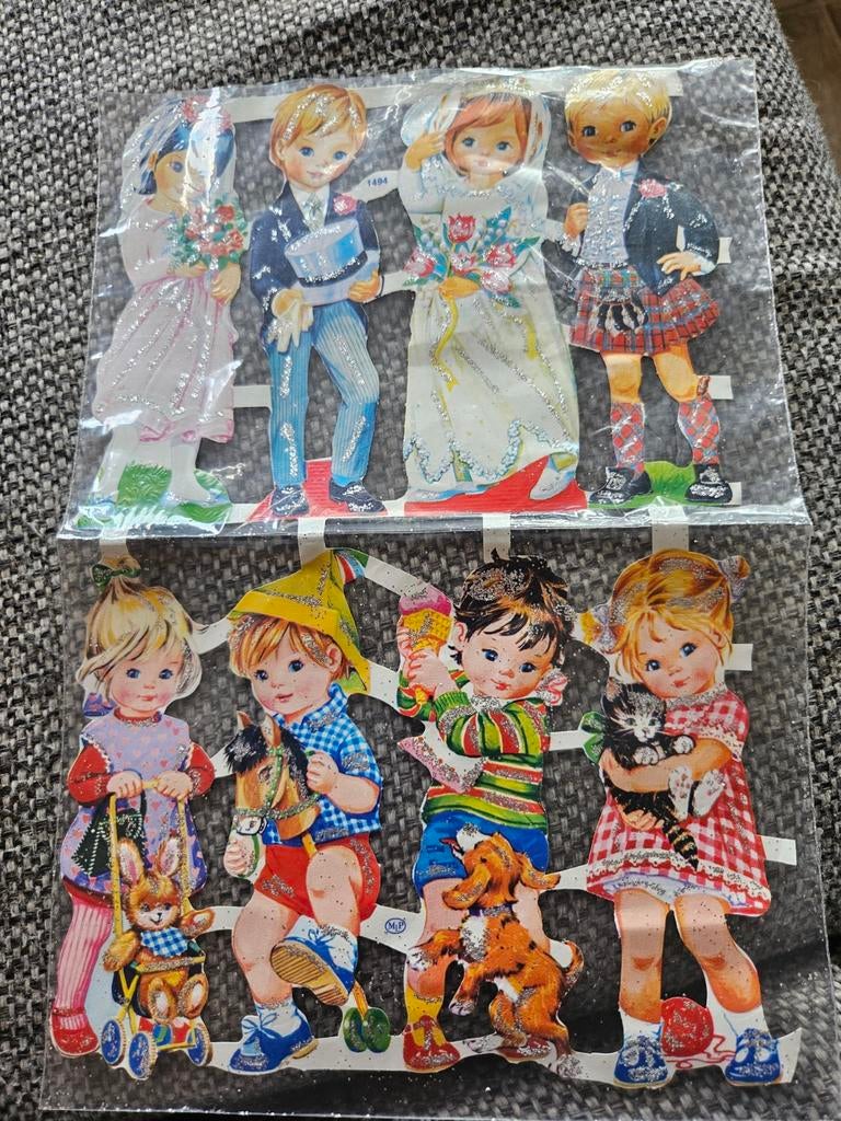 Poezie plaatjes vintage, Ophalen of Verzenden