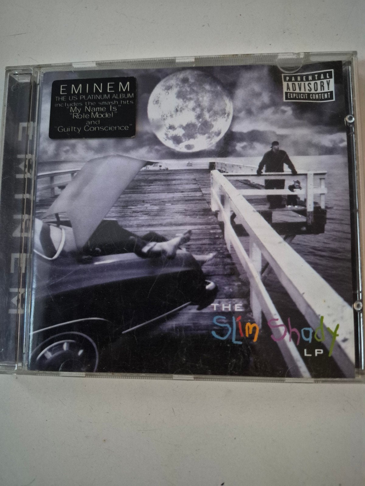 Eminem - The Slim Shady LP CD (US Platinum Album), Ophalen of Verzenden, Gebruikt, Album, Inclusief doosje