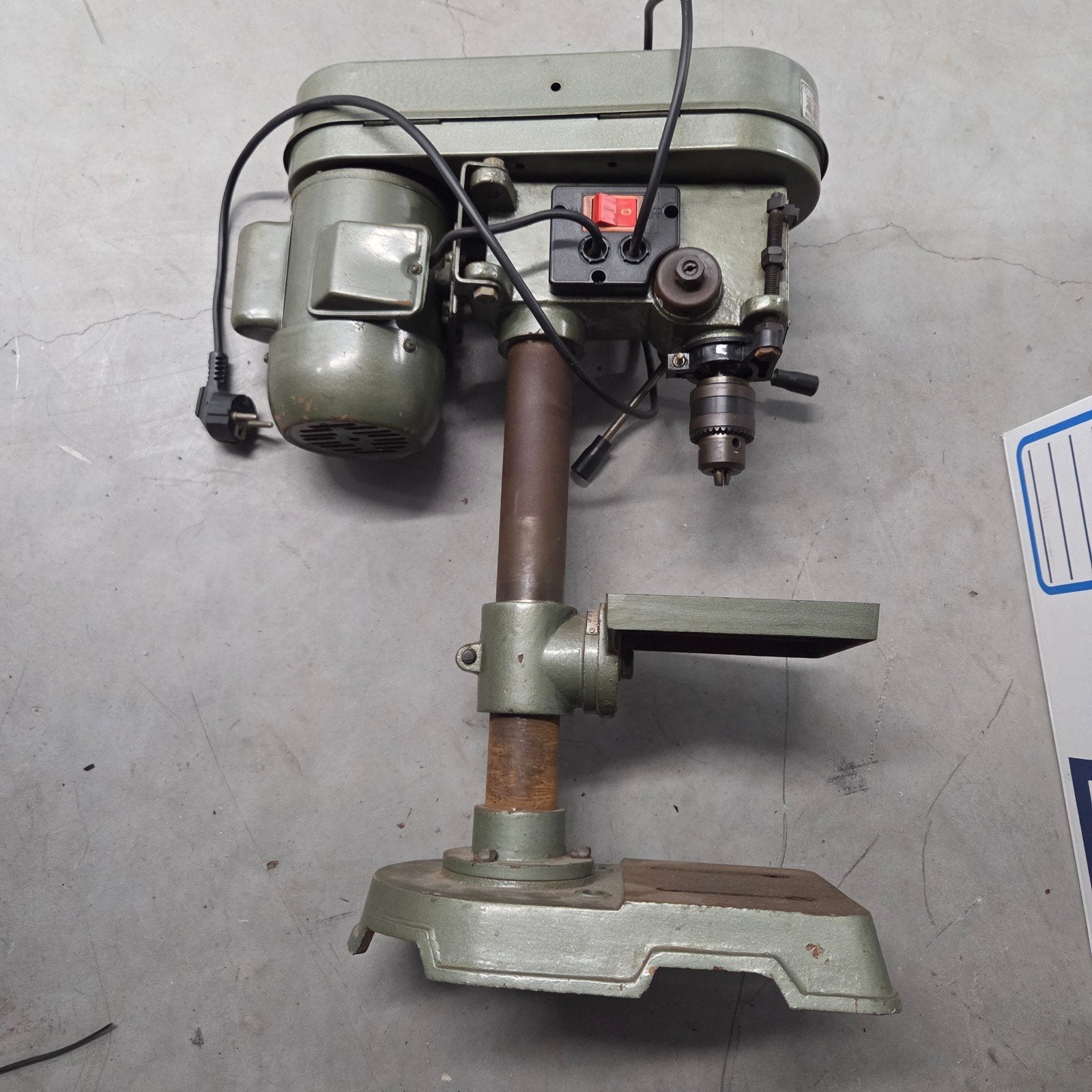 Kolomboormachine Fern FM-13, 250W, 5 snelheden, uit 1993, Doe-het-zelf en Verbouw, Gereedschap | Boormachines, Ophalen, Gebruikt