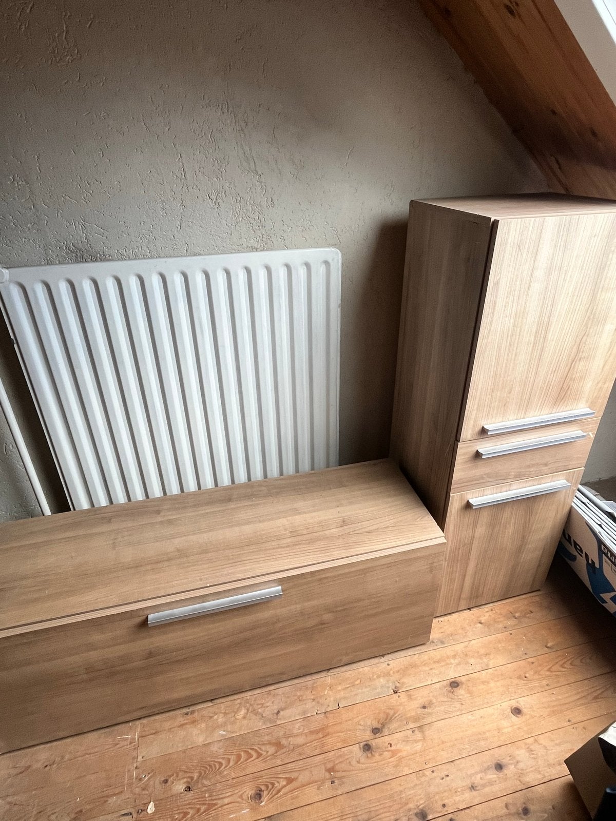 Houten kast en dressoir set - ideaal voor opslag, Ophalen, Gebruikt