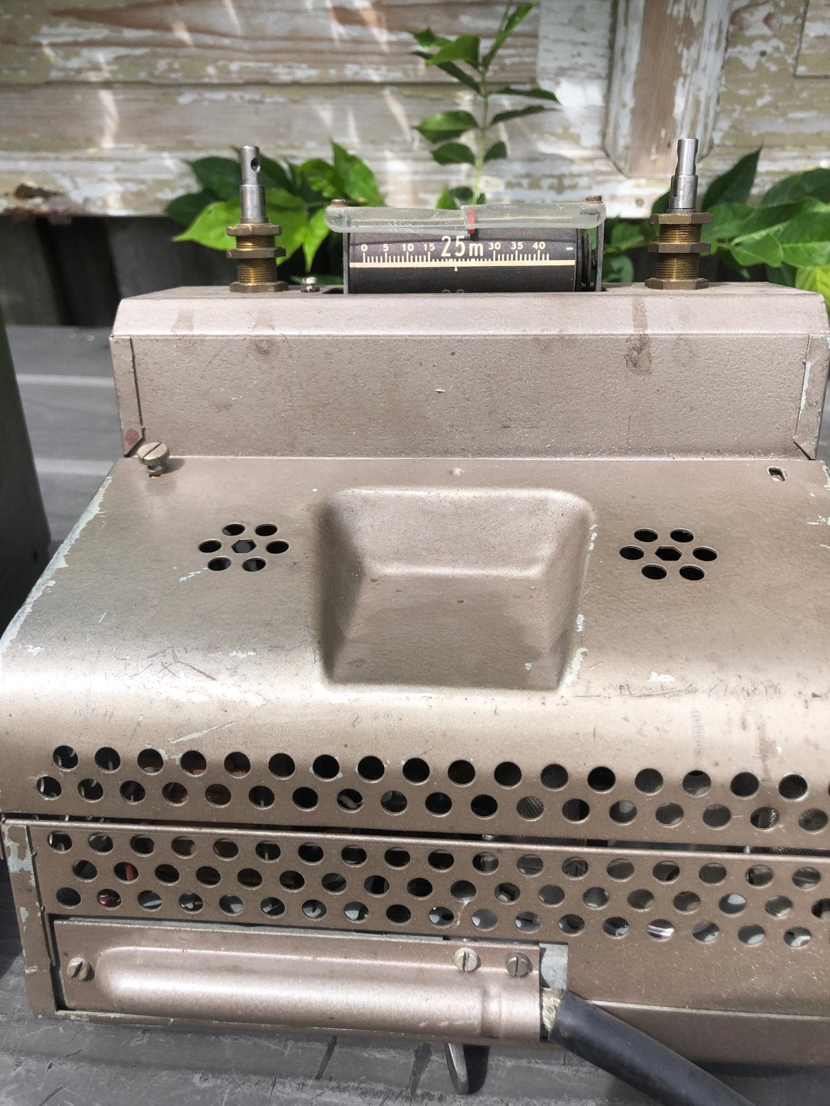 Vintage Philips radio-ontvanger / luidspreker (NF 593V), Ophalen of Verzenden, Gebruikt, Philips