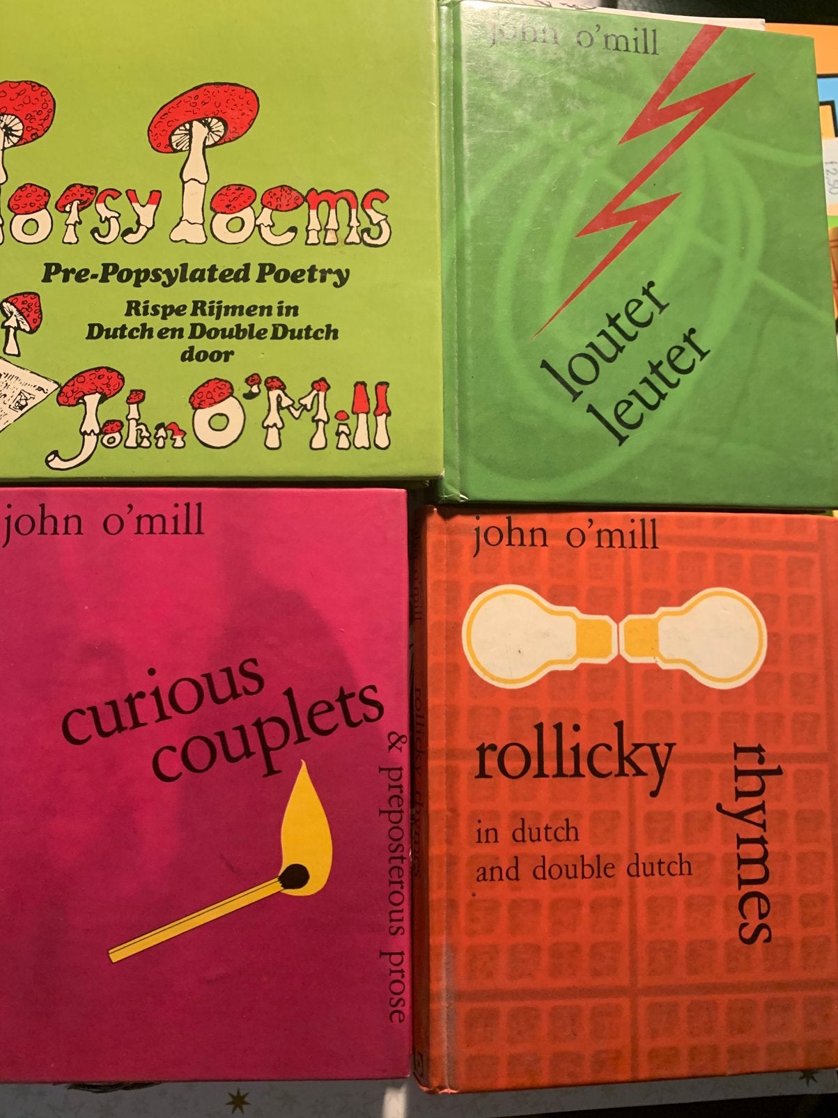 4 deeltjes John O’ Mill, Boeken, Ophalen of Verzenden, Zo goed als nieuw