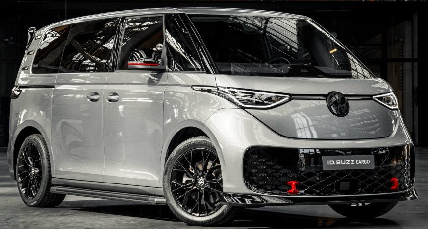 VW ID. Buzz Cargo Excl. Edition | Uniek | Full Opt | 286PK, Auto's, Zwart, Volkswagen, Elektrisch, Particulier