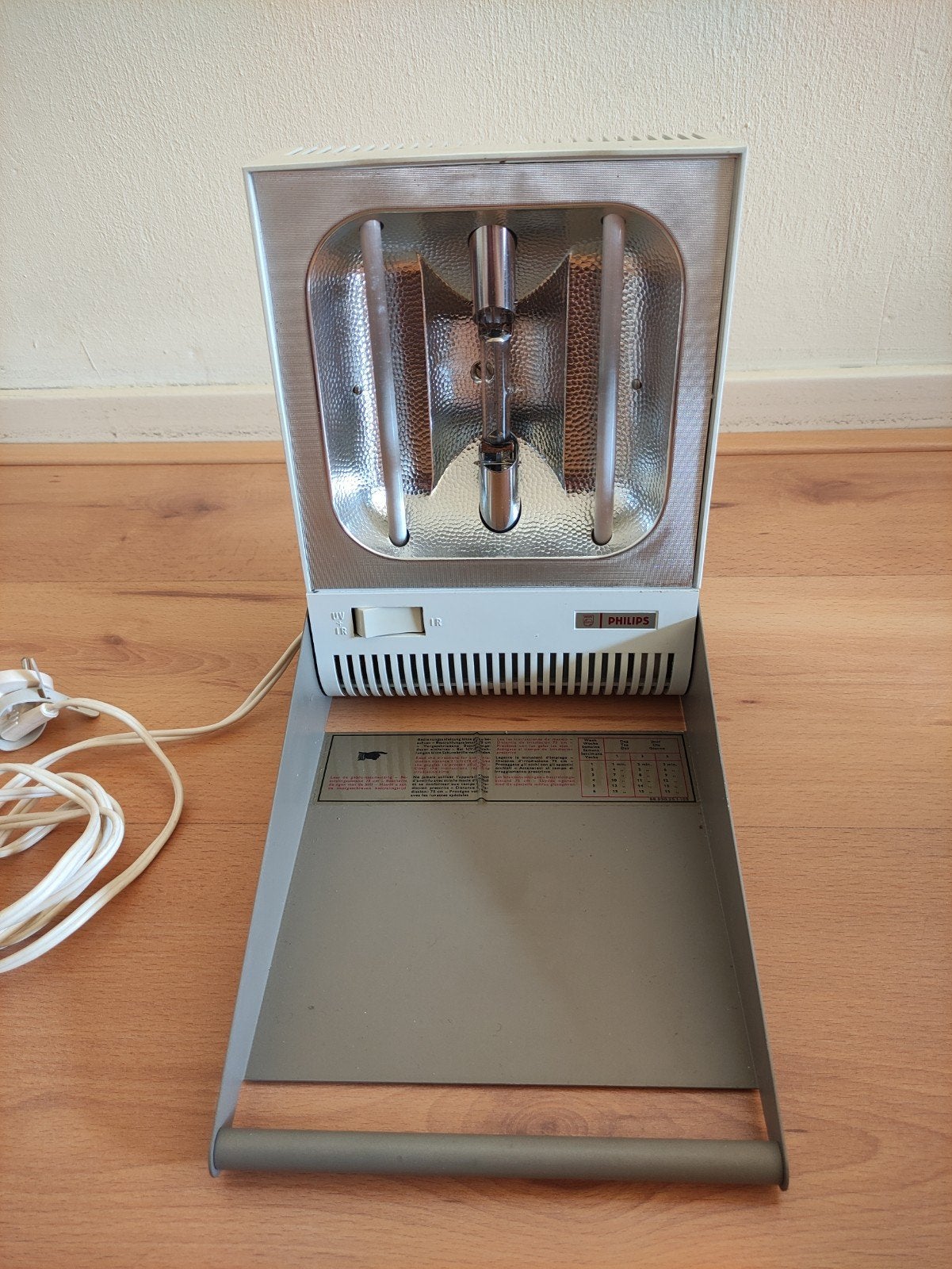 Vintage gezichtsbruiner van Philips, Ophalen of Verzenden, Gebruikt, Gezichtsbruiner