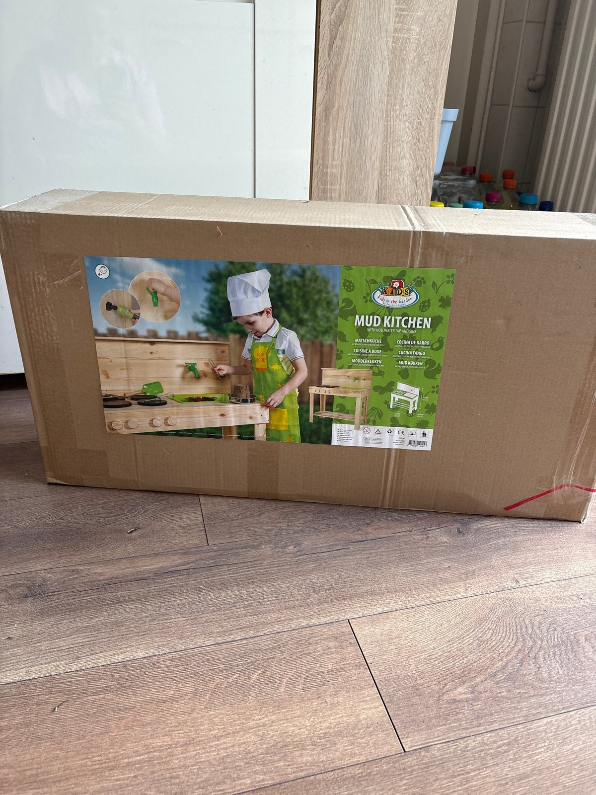 Modderkeuken karwei Ongebruikt dus nieuw in doos, Ophalen, Nieuw, Hout