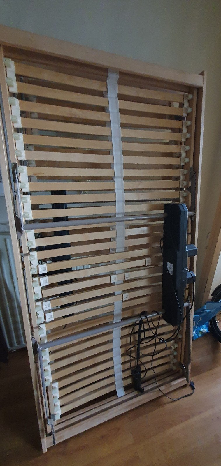 Okimat 3 elektrische bedbodems 2x 100 x 200 cm, Ophalen, 100 cm, Eenpersoons, Zo goed als nieuw