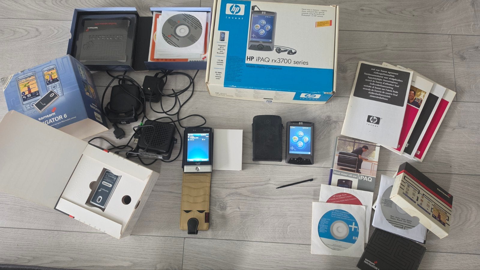 HP iPaq rx3715 compleet, met games erop, Ophalen of Verzenden, HP
