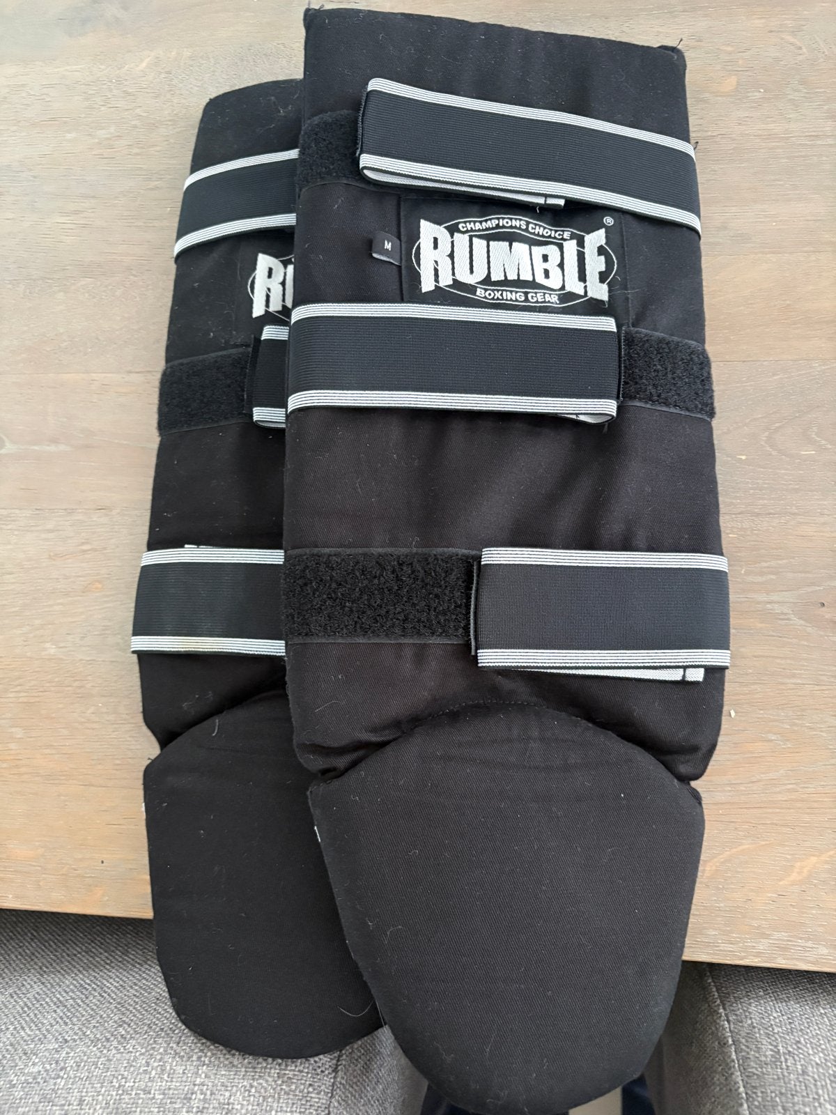 Rumble Boxing Gear scheenbeschermers - Maat M, Sport en Fitness, Ophalen of Verzenden, Gebruikt, Boksbeschermers