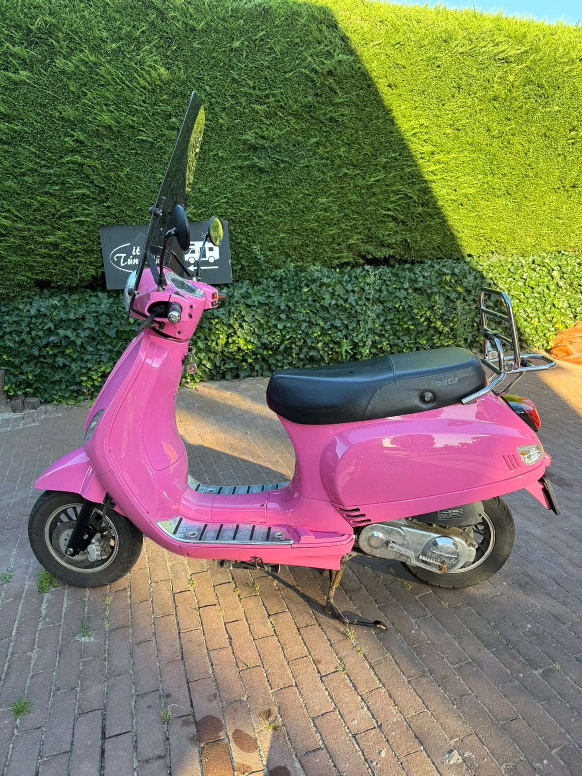Roze La Souris Vespelini Scooter - Goed onderhouden, Ophalen, Gebruikt, Benzine, Overige modellen