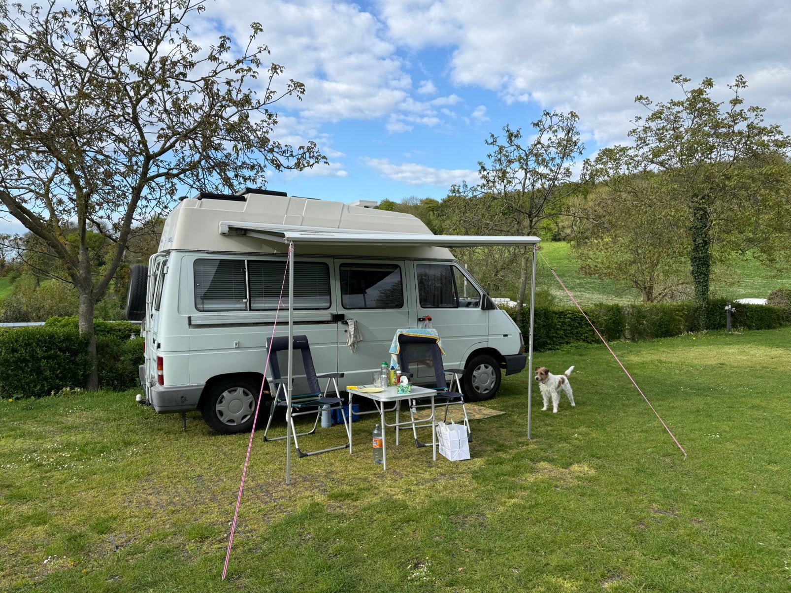 Renault trafic camperbus ( Orginele Reimo ) Bwjr 1990, Caravans en Kamperen, Overige merken, Chemisch toilet, Luifel, Tot en met 2