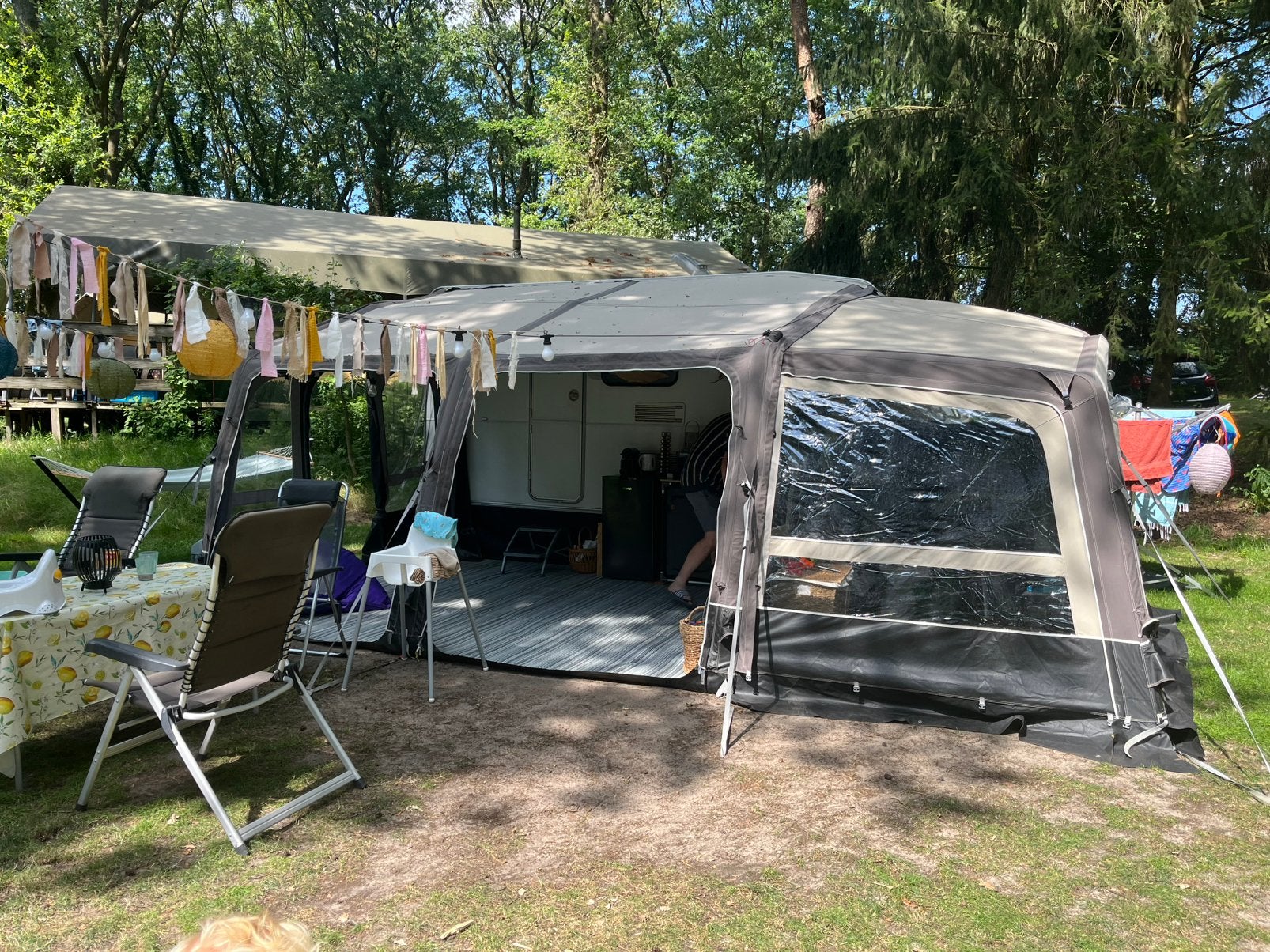 Dometic Grande Air All-Season Extension Rechts S uitbouw, Ophalen, Zo goed als nieuw, Tot en met 2