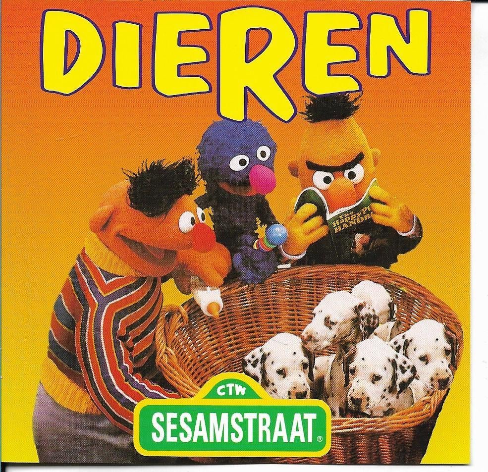 Sesamstraat - Dieren, Ophalen of Verzenden, Zo goed als nieuw