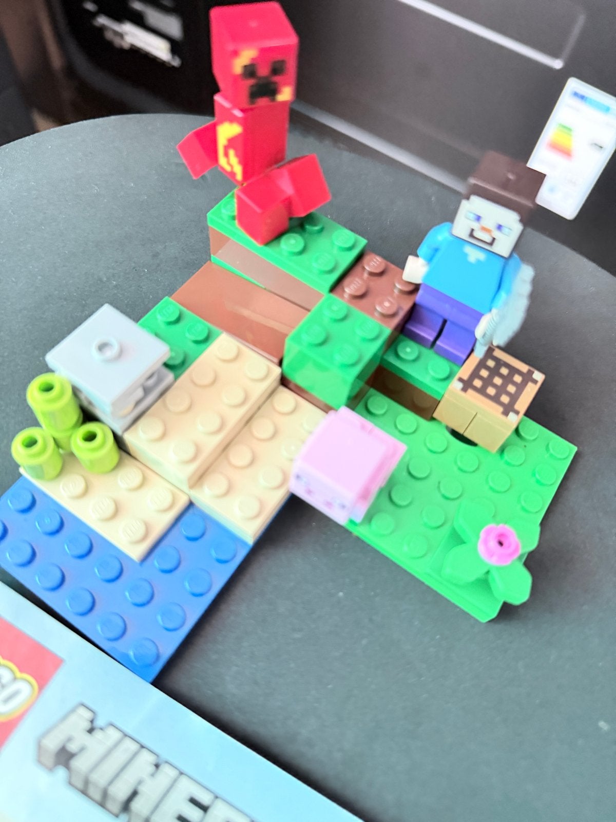 Lego Minecraft 21177 De Creeper Hinderlaag, Minecraft, Lego, Ophalen of Verzenden, Zo goed als nieuw