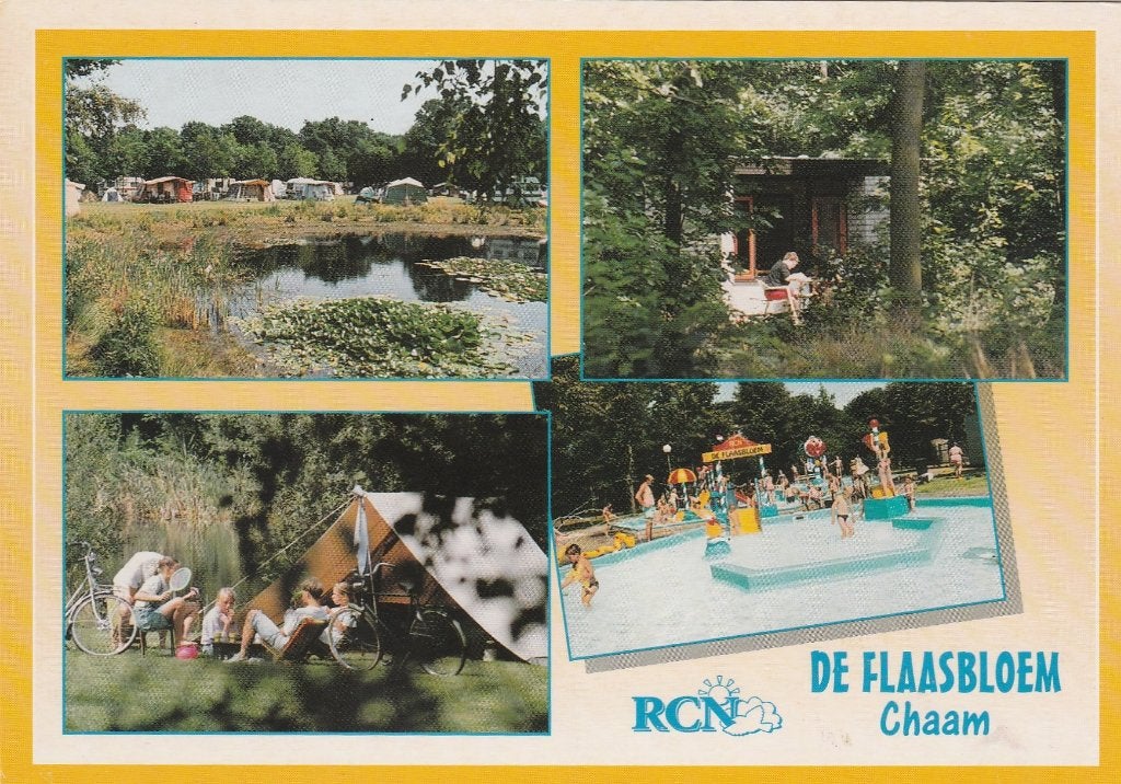 CHAAM De Flaasbloem, Verzenden, 1980 tot heden, Gelopen, Noord-Brabant