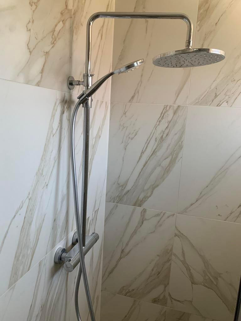 Marmer look sanitairtegels 4m2, Ophalen, 40 tot 60 cm, 40 tot 60 cm, Nieuw
