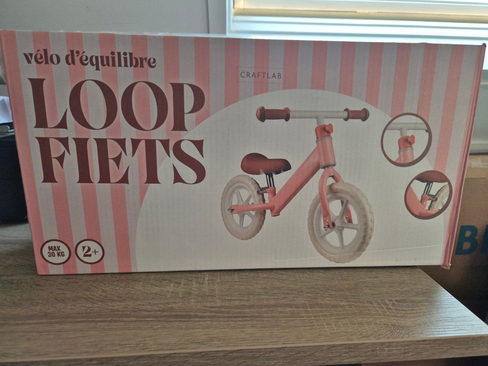 Gloednieuwe loopfiets, Ophalen, Nieuw, Loopfiets