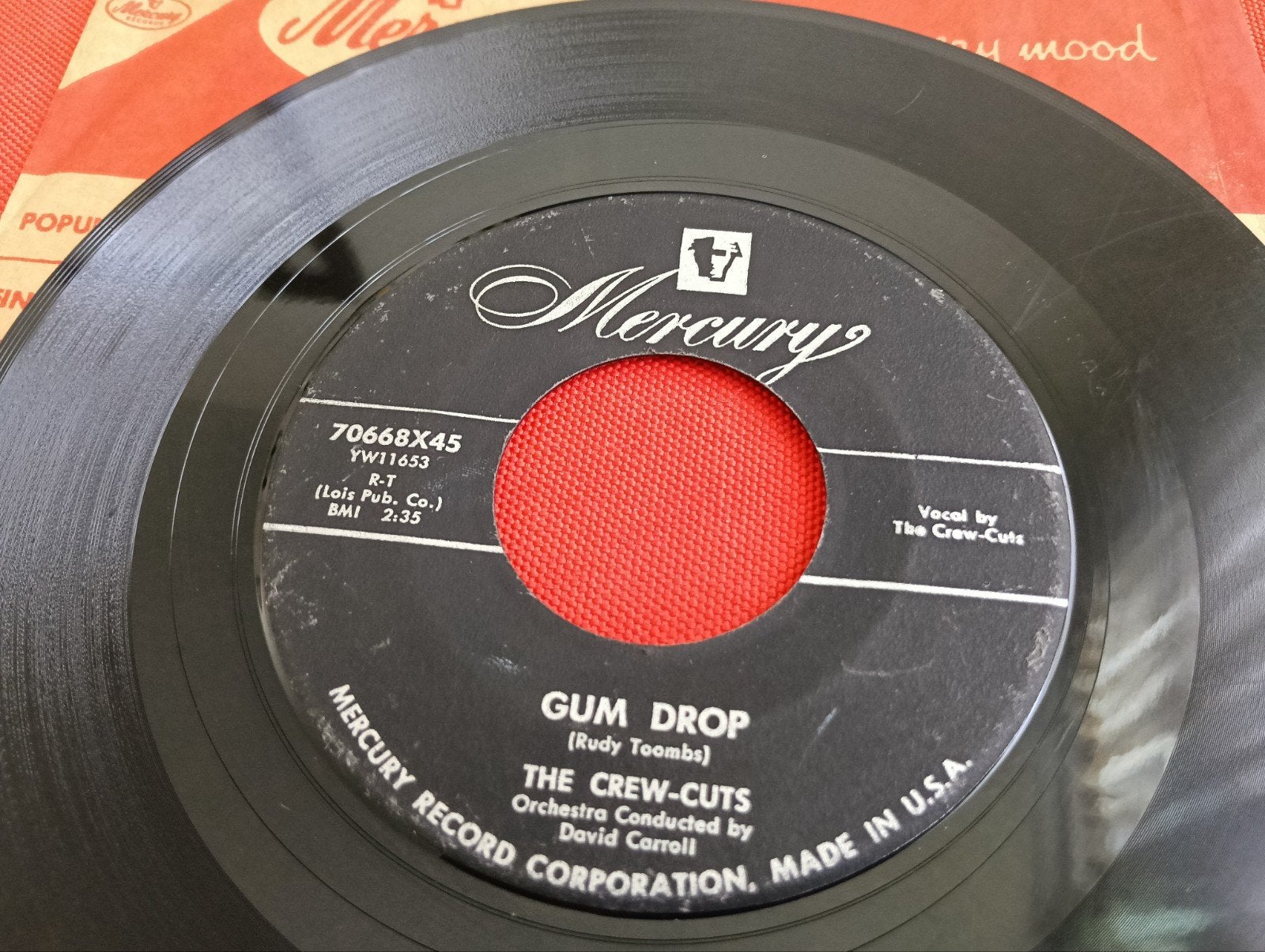 THE CREW CUTS 1955 MERCURY LABEL ROCK & ROLL DOO WOP, Verzenden, Zo goed als nieuw, Pop