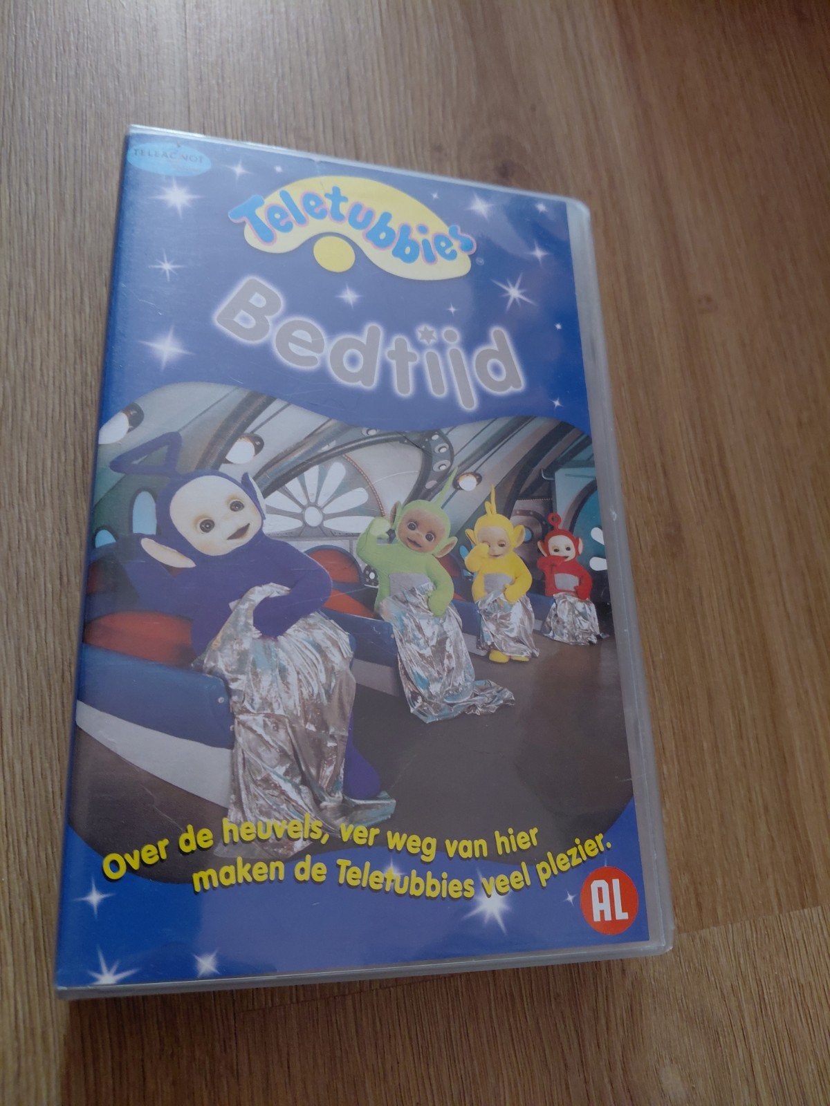 Teletubbies Bedtijd videoband., Gebruikt, Alle leeftijden, Ophalen of Verzenden, Kinderprogramma of -film